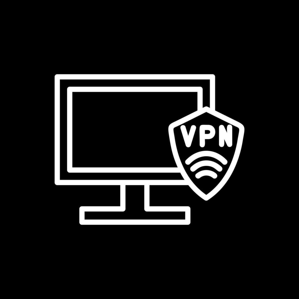 vpn uppstart vektor ikon design