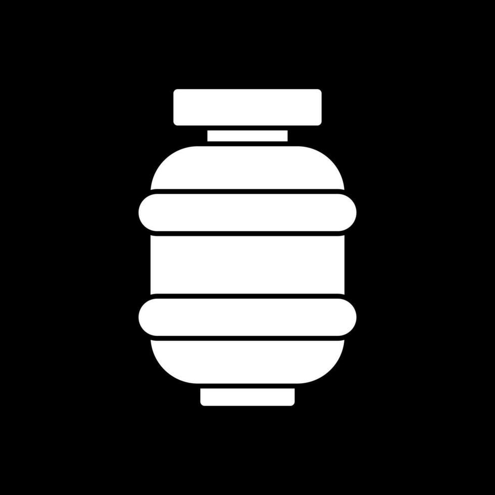 Gas Flasche Vektor Symbol Design