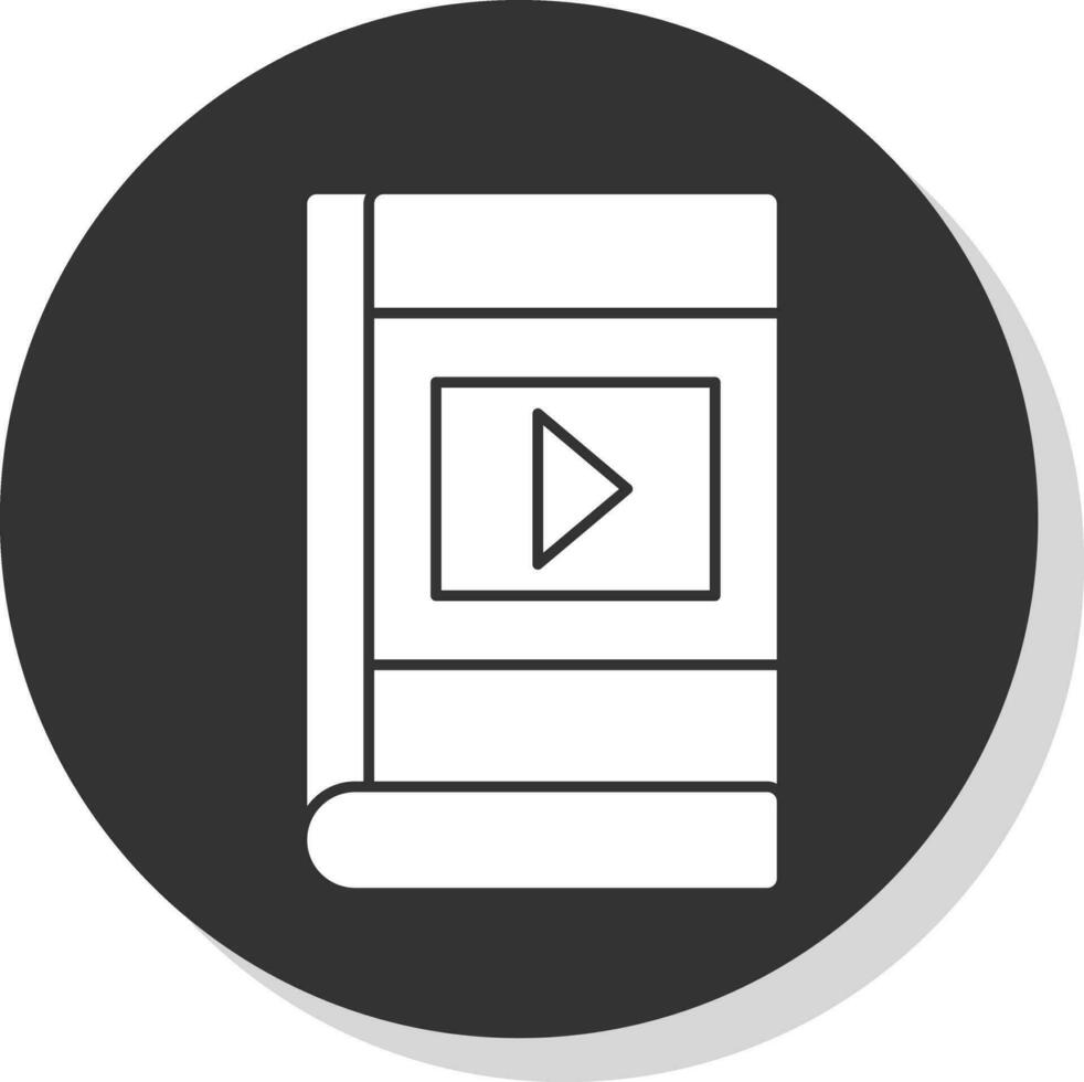 Video Lernprogramm Vektor Symbol Design