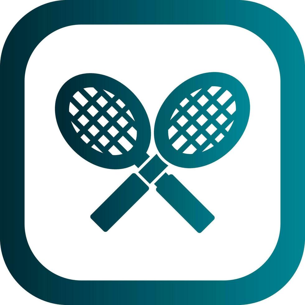 tennis racket vektor ikon design