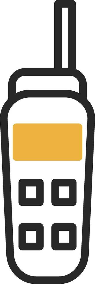 Walkie-Talkie-Vektor-Icon-Design vektor