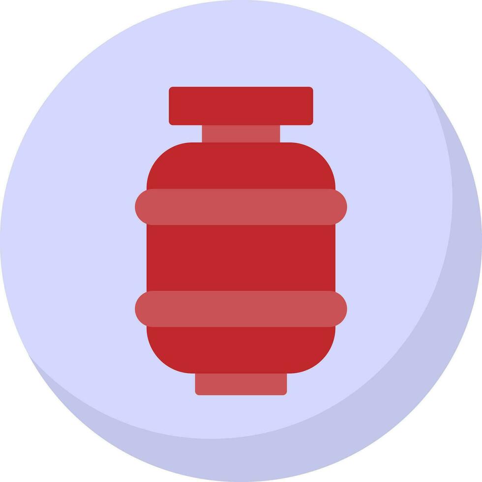 Gas Flasche Vektor Symbol Design