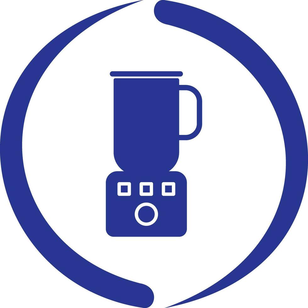 Vektorsymbol für Kaffeemixer vektor