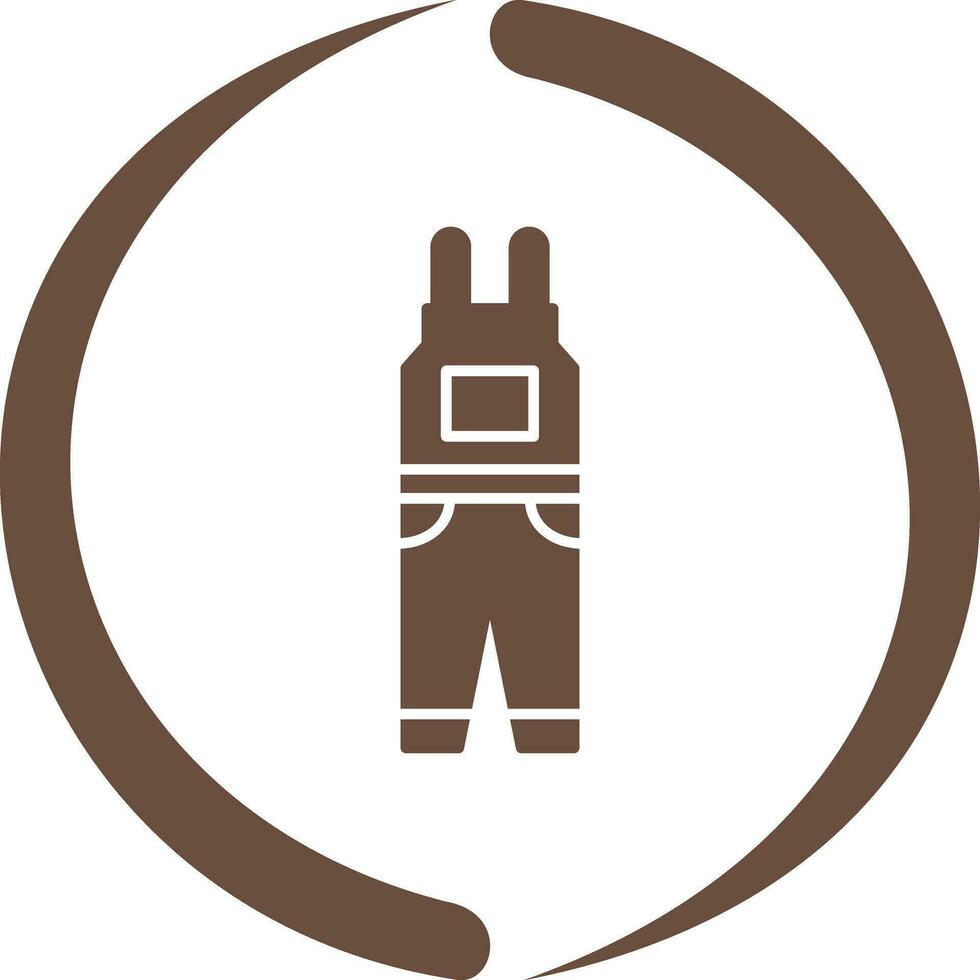 Overall-Vektor-Symbol vektor