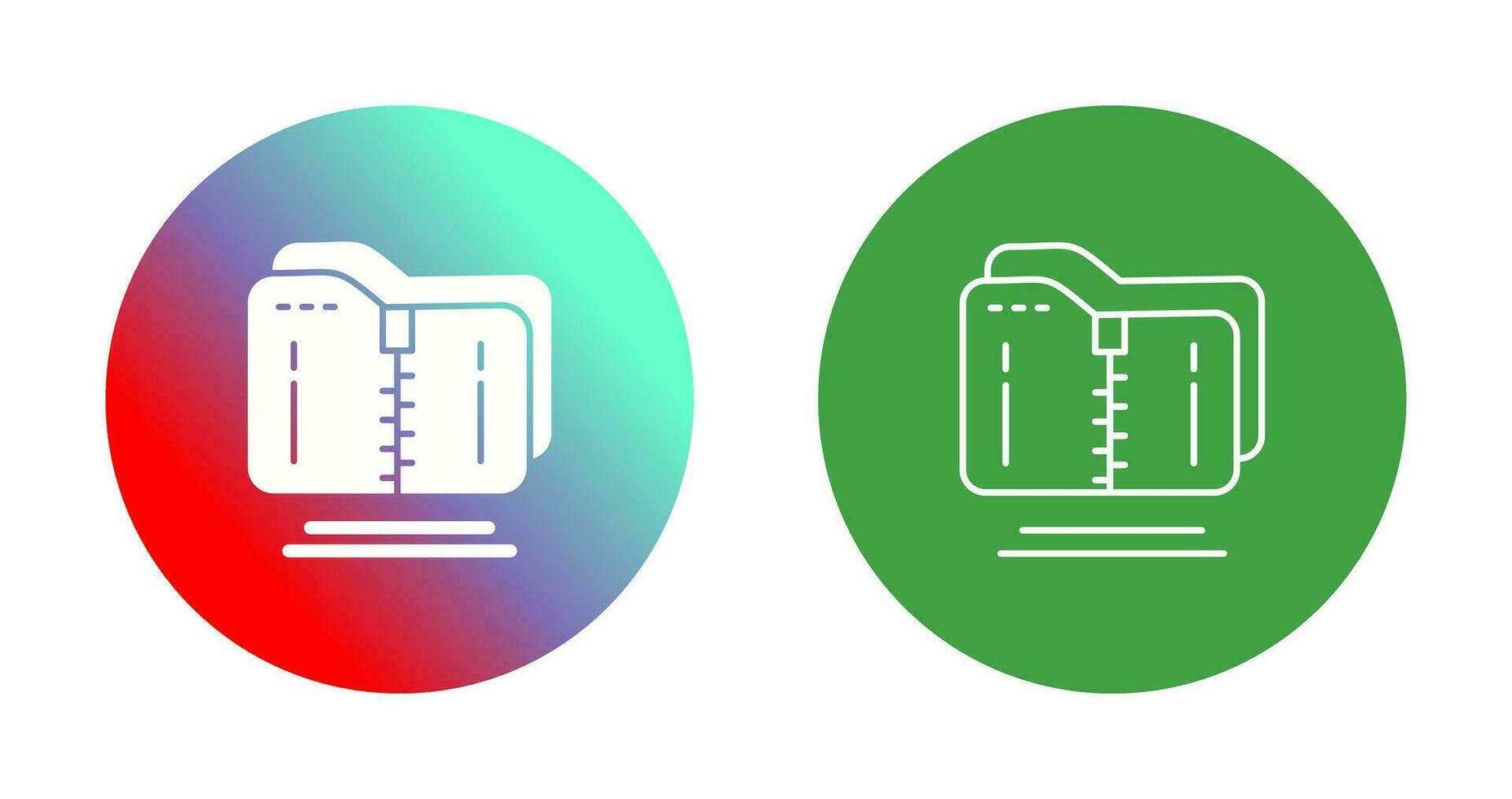 komprimiertes Vektorsymbol vektor