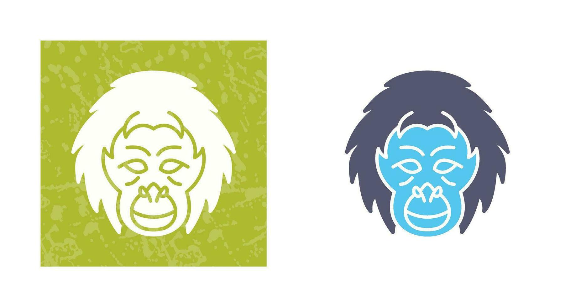 Orang-Utan-Vektorsymbol vektor