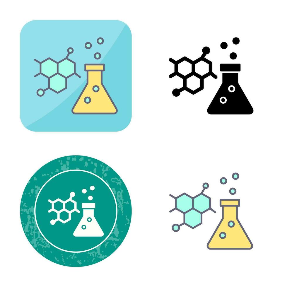 Chemie-Vektor-Symbol vektor