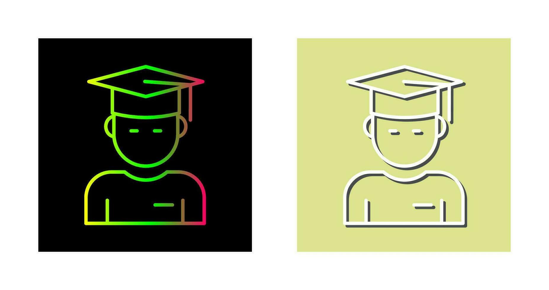 Vektorsymbol für Doktoranden vektor