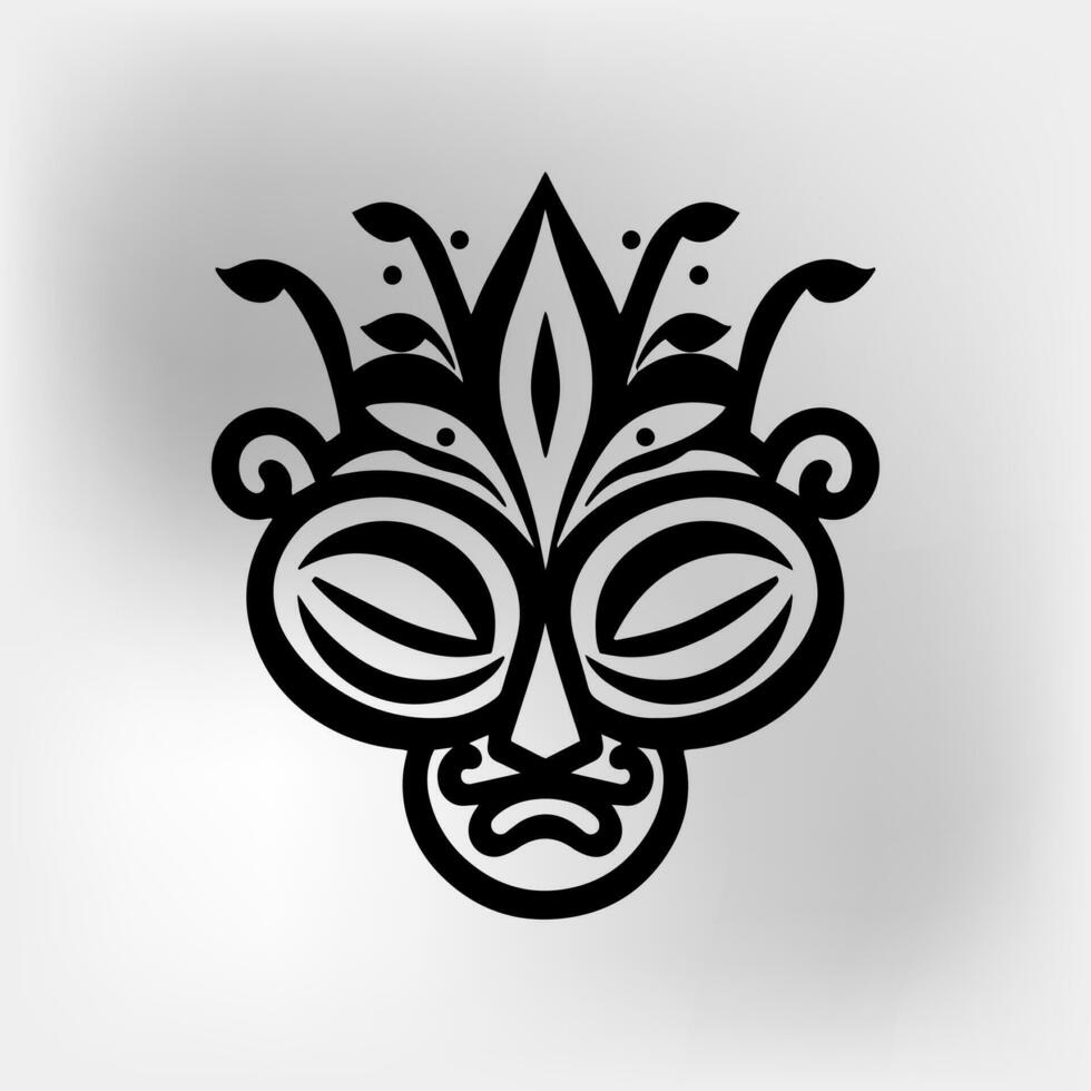 Maske Symbol Vektor Illustration