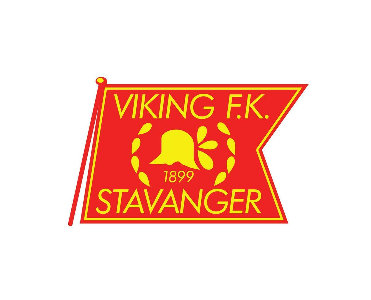 Wikinger fk Verein Symbol Logo Norwegen Liga Fußball abstrakt Design Vektor Illustration