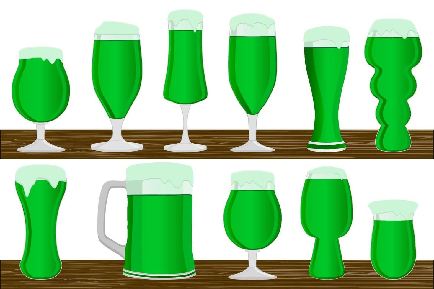 Illustration zum Thema irischer Feiertag St. Patrick Day vektor