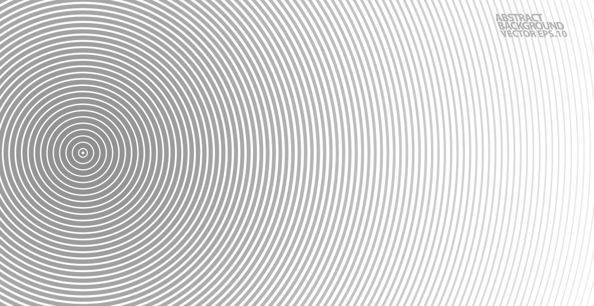 abstrakt cirkel bakgrund. gradient retro linjemönster ljudvåg vektor