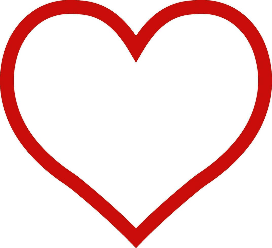Herz Gliederung rot Symbol Freundschaft Intimität, Valentinsgrüße Tag Liebe vektor