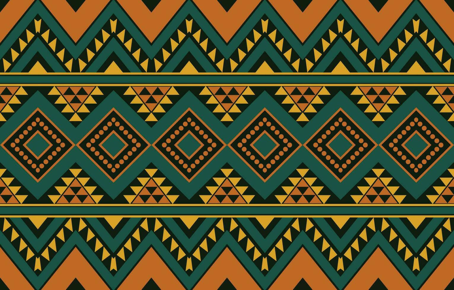 ethnisch abstrakt Ikat Kunst. aztekisch Ornament drucken. geometrisch ethnisch Muster nahtlos Farbe orientalisch. Design zum Hintergrund ,Vorhang, Teppich, Hintergrund, Kleidung, Verpackung, Batik, Vektor Illustration.