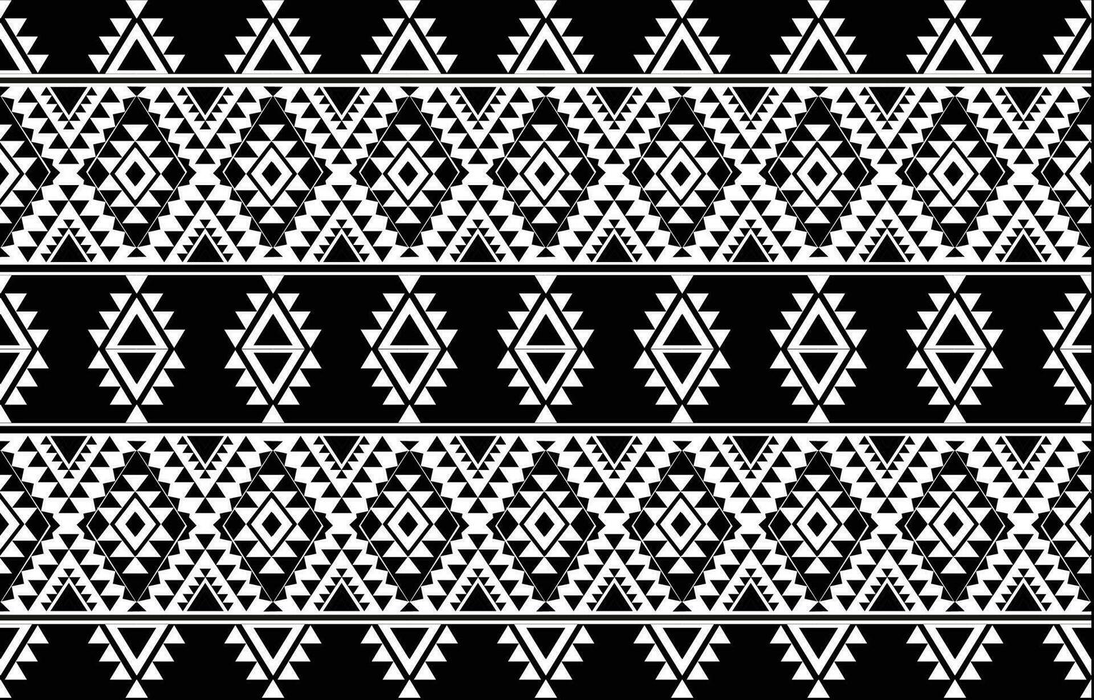 aztec sömlös mönster. matta textil- skriva ut textur stam- design, geometrisk symboler för logotyp, kort, tyg dekorativ Arbetar. traditionell skriva ut vektor illustration. på svart och vit bakgrund.