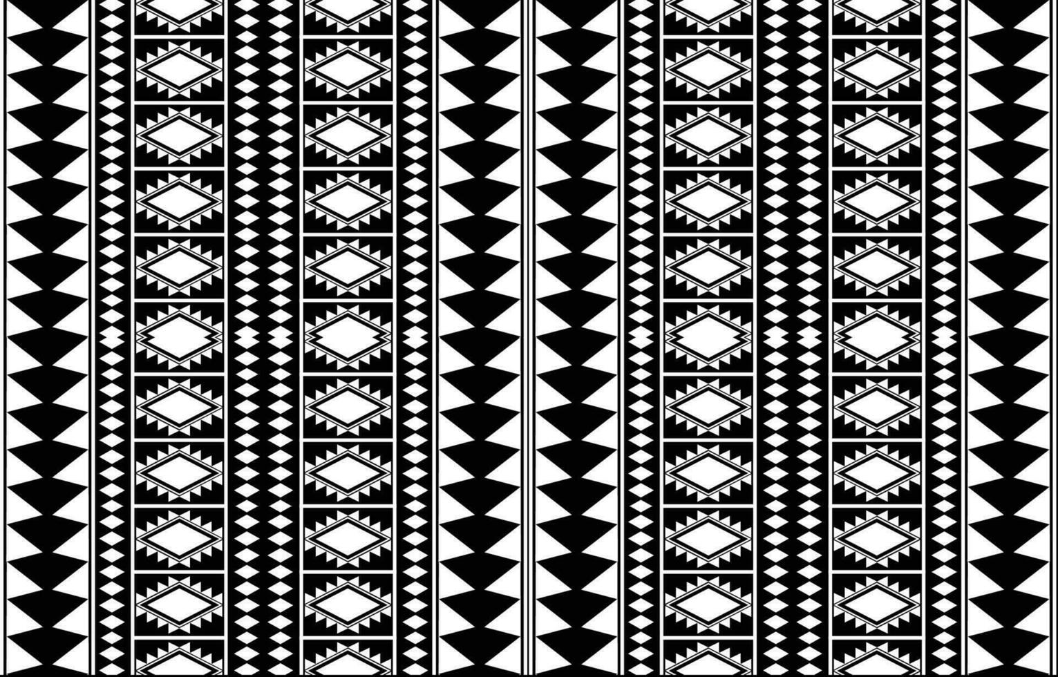 aztec sömlös mönster. matta textil- skriva ut textur stam- design, geometrisk symboler för logotyp, kort, tyg dekorativ Arbetar. traditionell skriva ut vektor illustration. på svart och vit bakgrund.