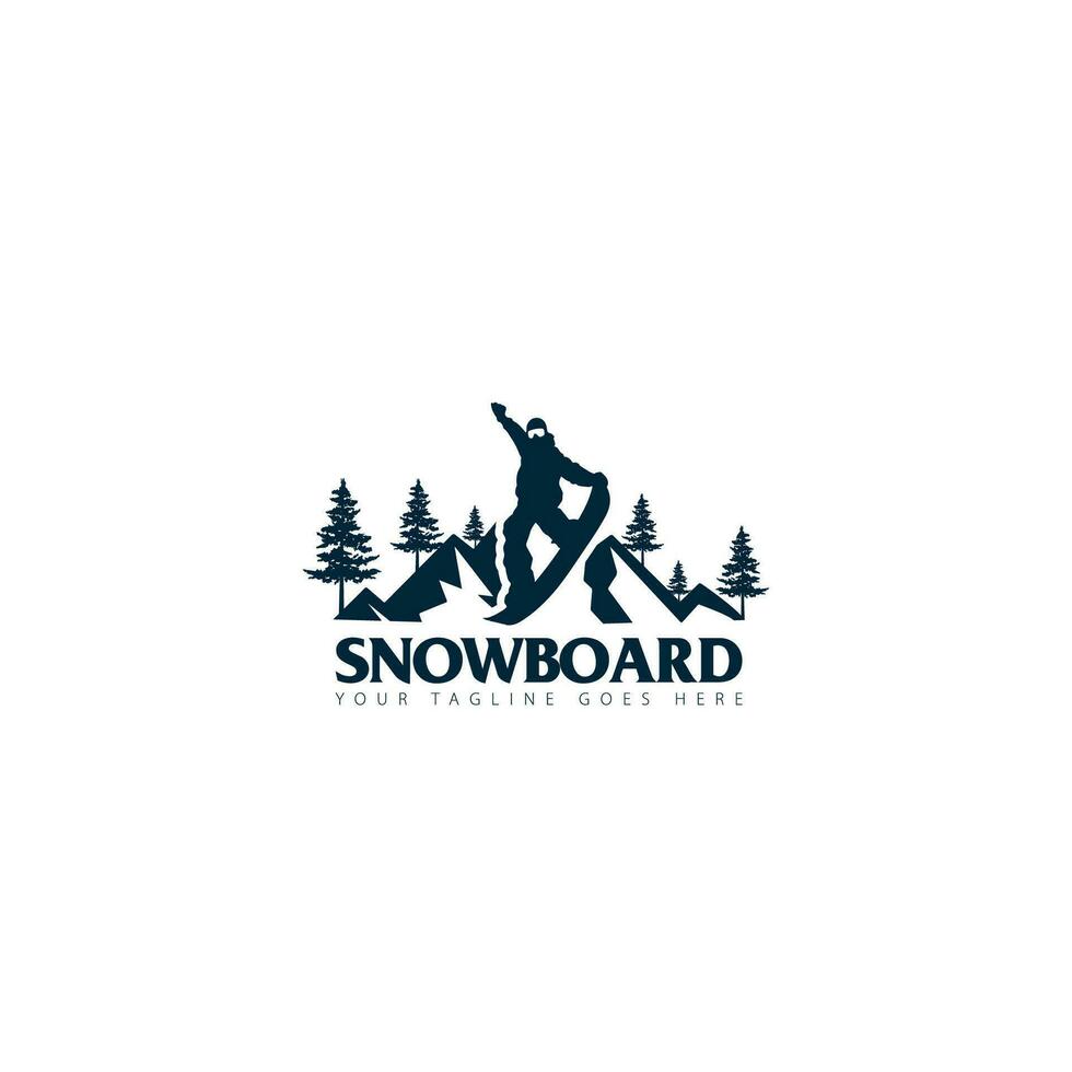 Snowboard Logo Vektor