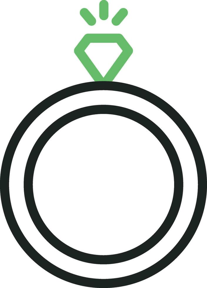 Engagement Ring Symbol Vektor Bild. geeignet zum Handy, Mobiltelefon Apps, Netz Apps und drucken Medien.