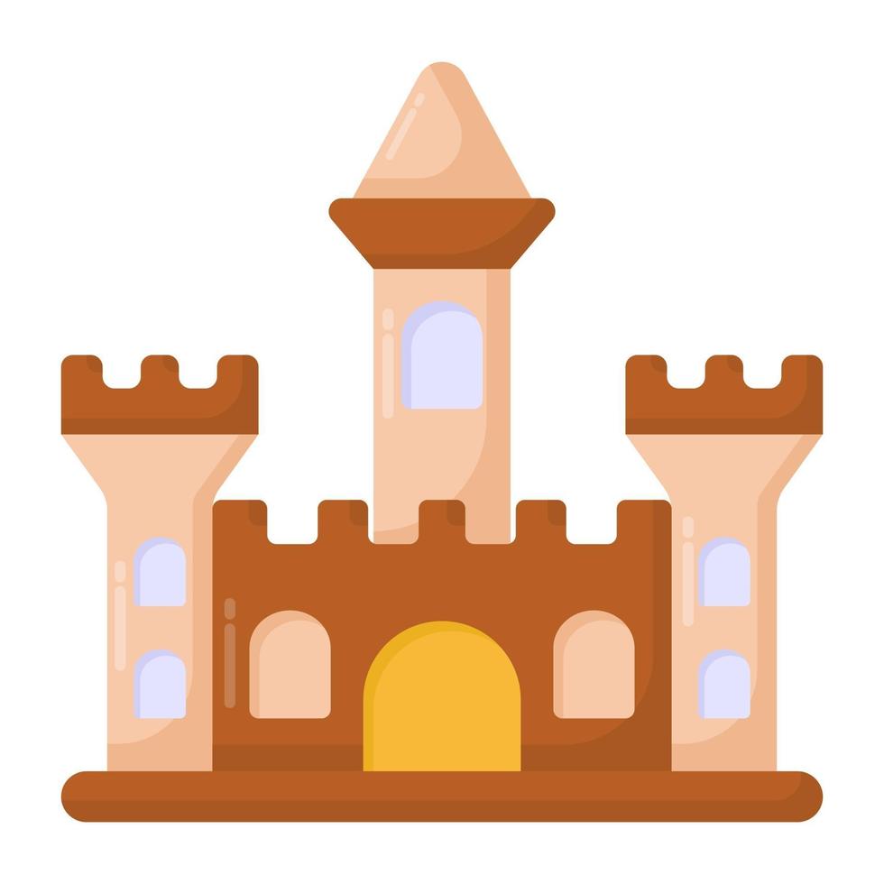slott och arkitektur vektor
