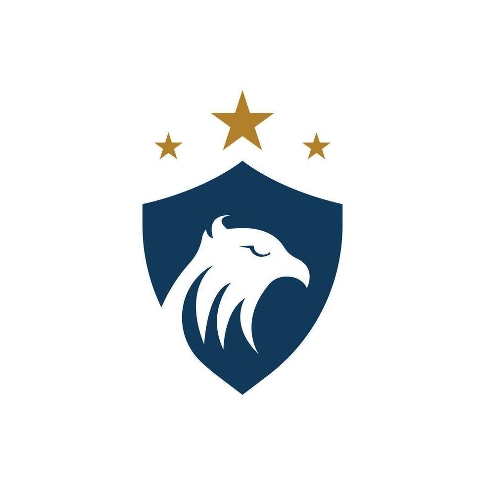 Adler Schild Logo Vektor Vorlage Illustration