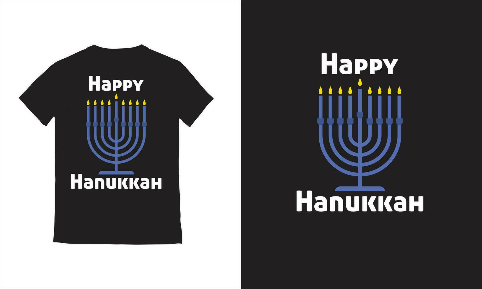 Lycklig hanukkah med ljus fira de ljus jewish högtider illustration vektor