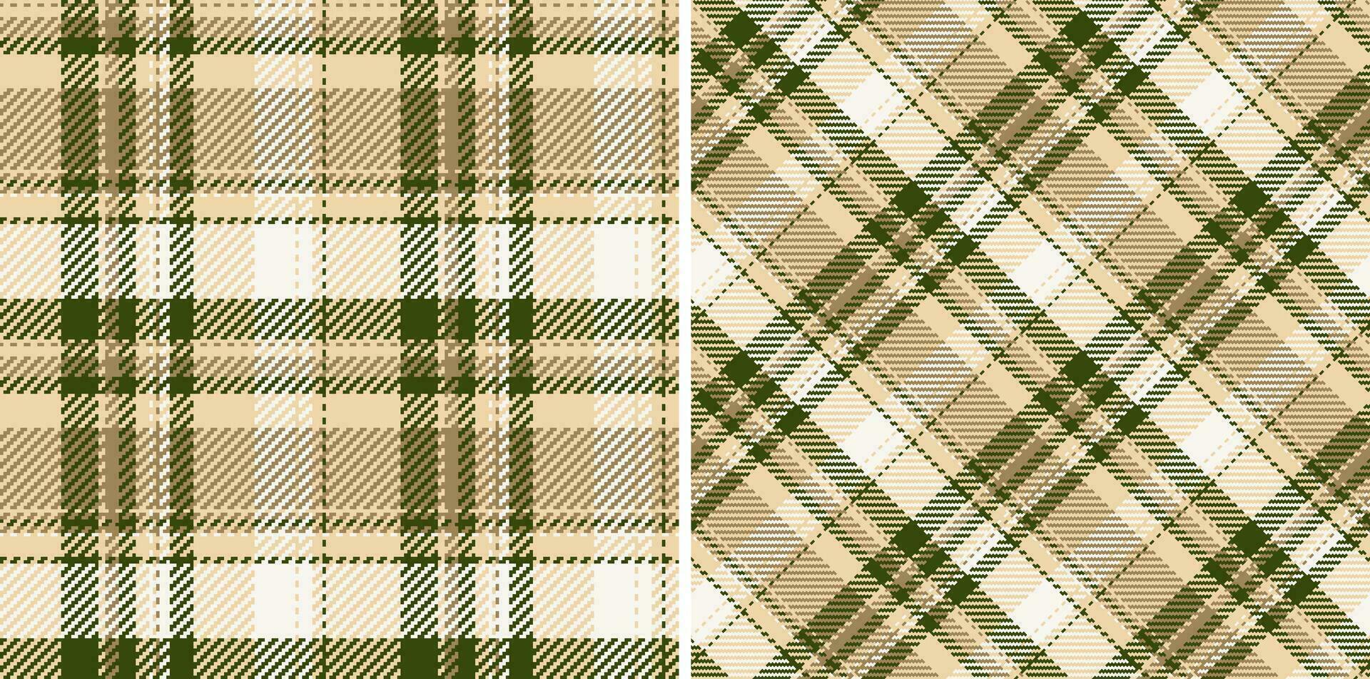 bakgrund kolla upp textil- av textur mönster sömlös med en tyg pläd vektor tartan.