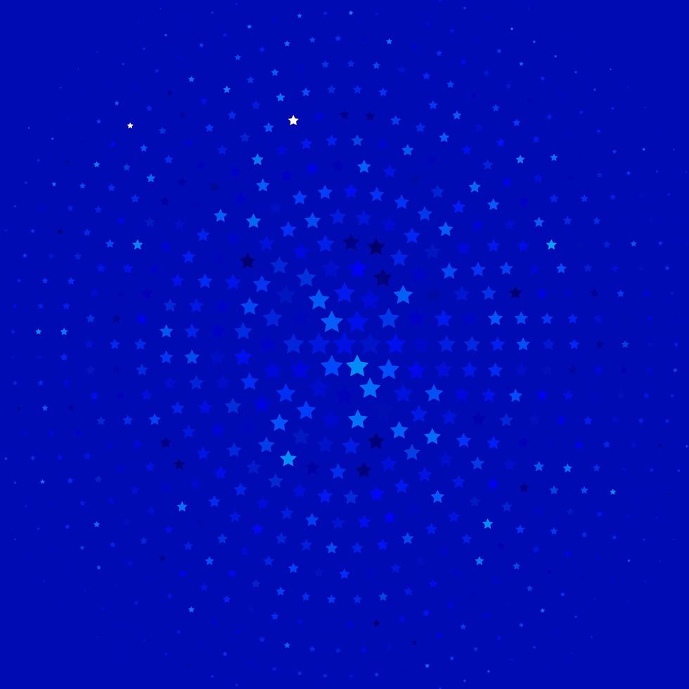 hellblaue Vektorbeschaffenheit mit schönen Sternen. vektor