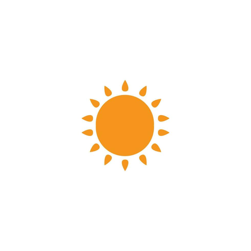Sol ikon. enkel stil sommar resa stor försäljning affisch bakgrund symbol. Sol varumärke logotyp design element. Sol t-shirt utskrift. vektor för klistermärke.