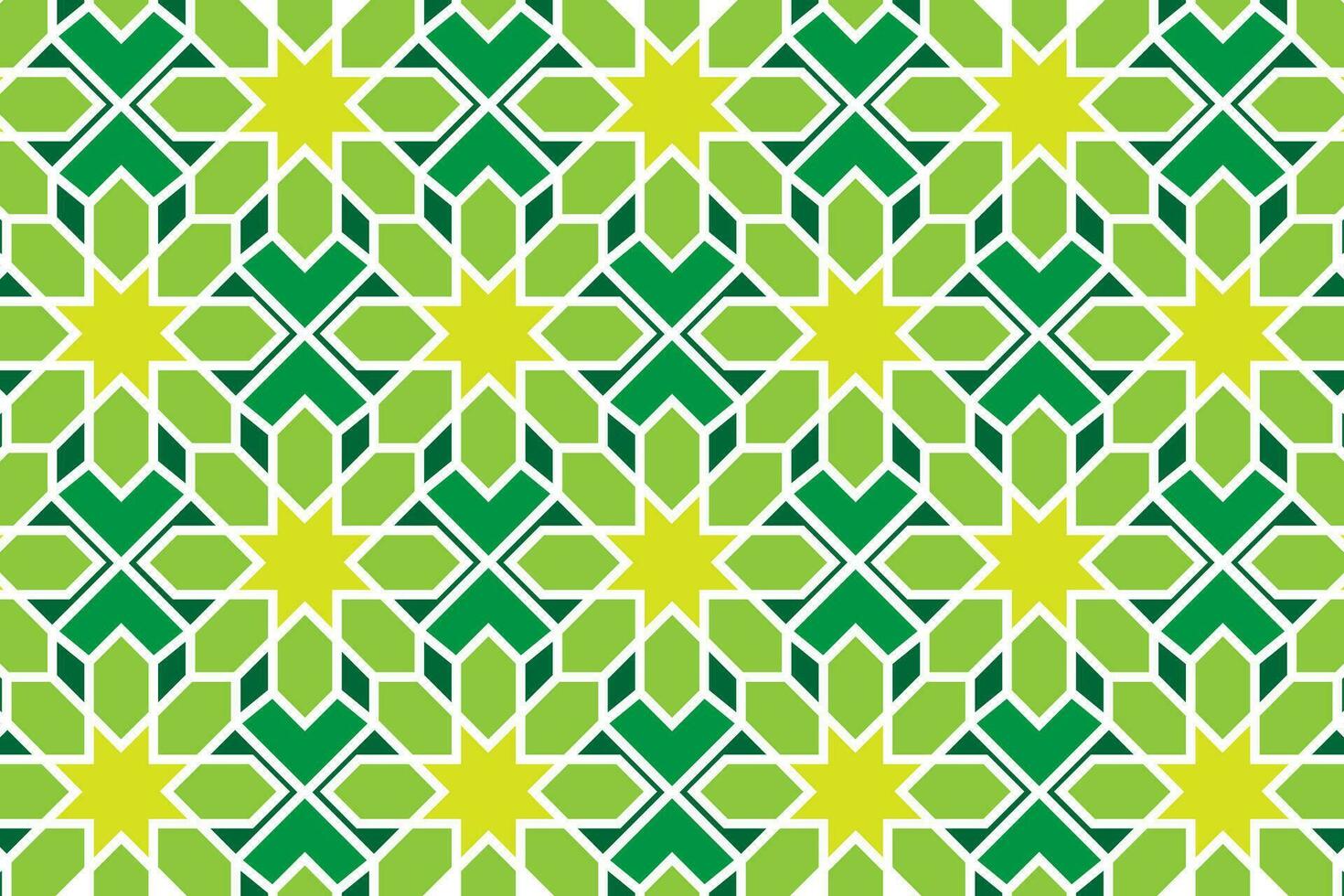 islamisch Ornament Farbe Vektor. vektor