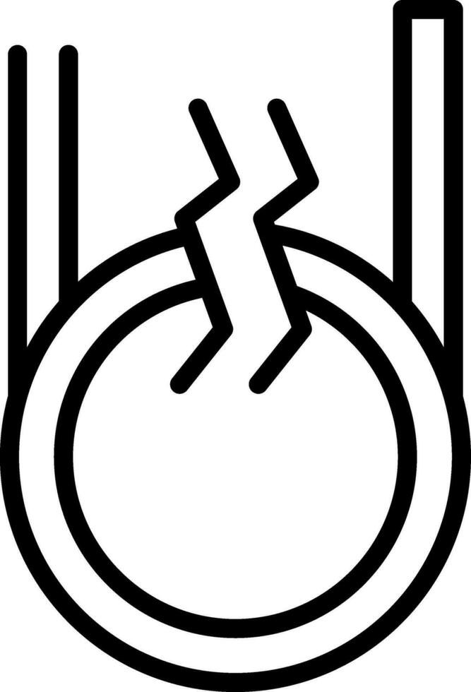 Kabel verstopft Vektor Symbol Design