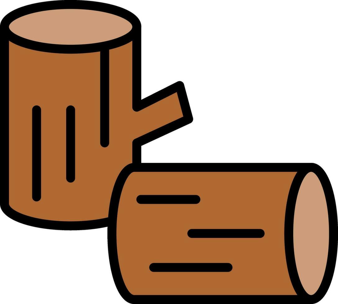 Holz Vektor Symbol Design