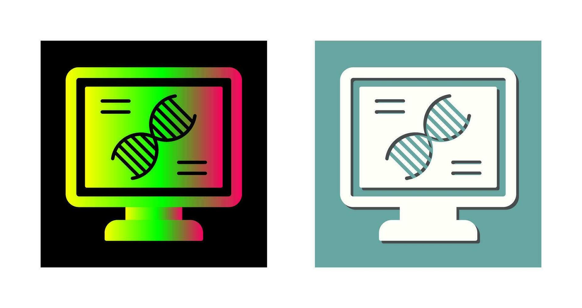 dna testa vektor ikon