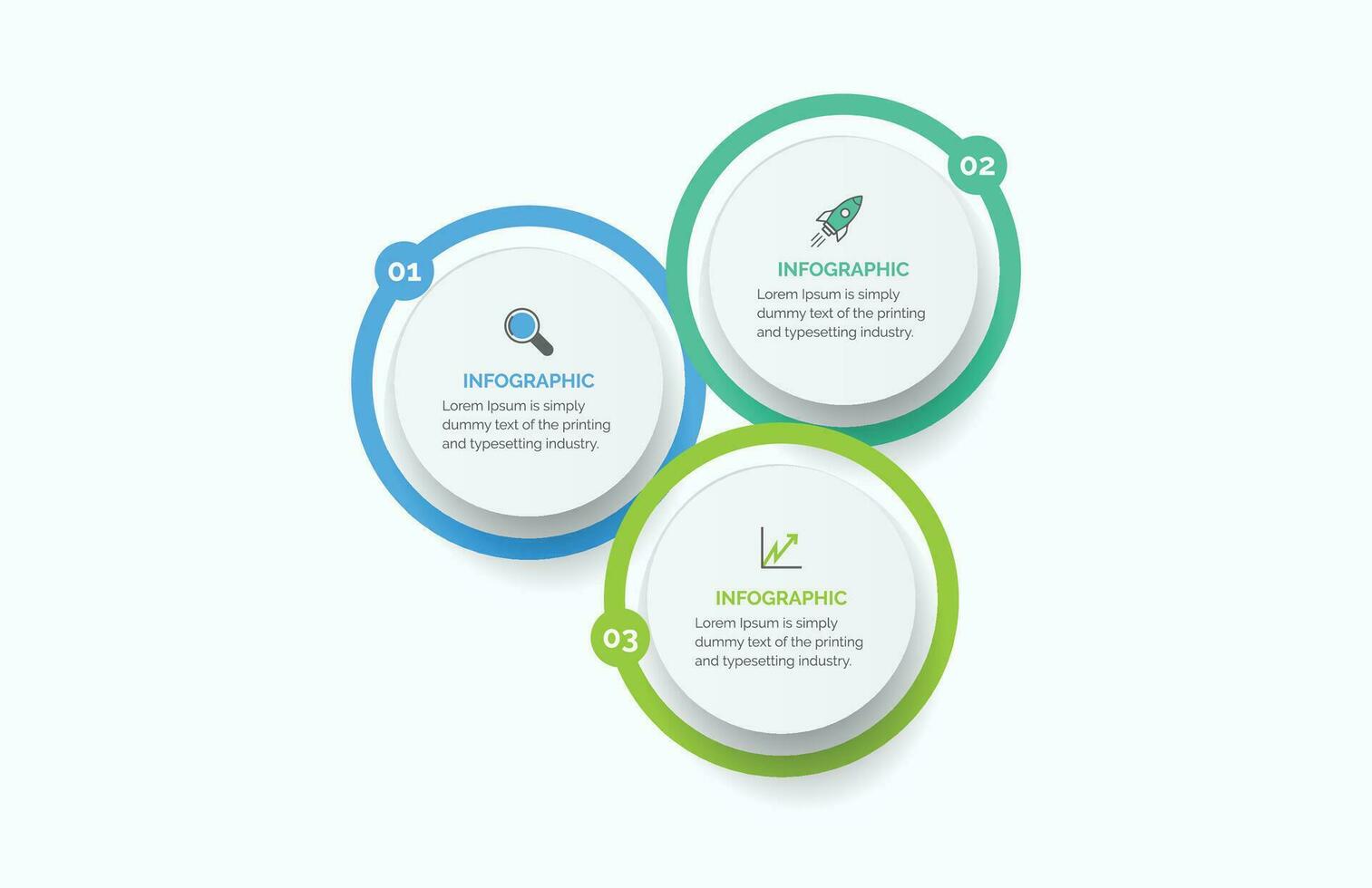 Visualisierung von Geschäftsdaten. Prozessdiagramm. abstrakte Elemente von Diagrammen, Diagrammen mit 4 Schritten, Optionen, Teilen oder Prozessen. Vektor Business Template Infografik, Design, Vektor,2,3,4,5,6,