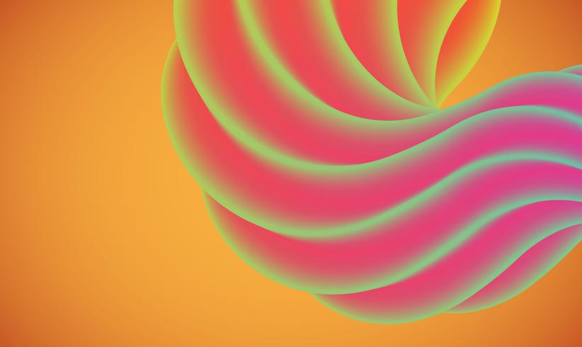 Färgrik abstrakt form bakgrund för reklam, vektor illustration
