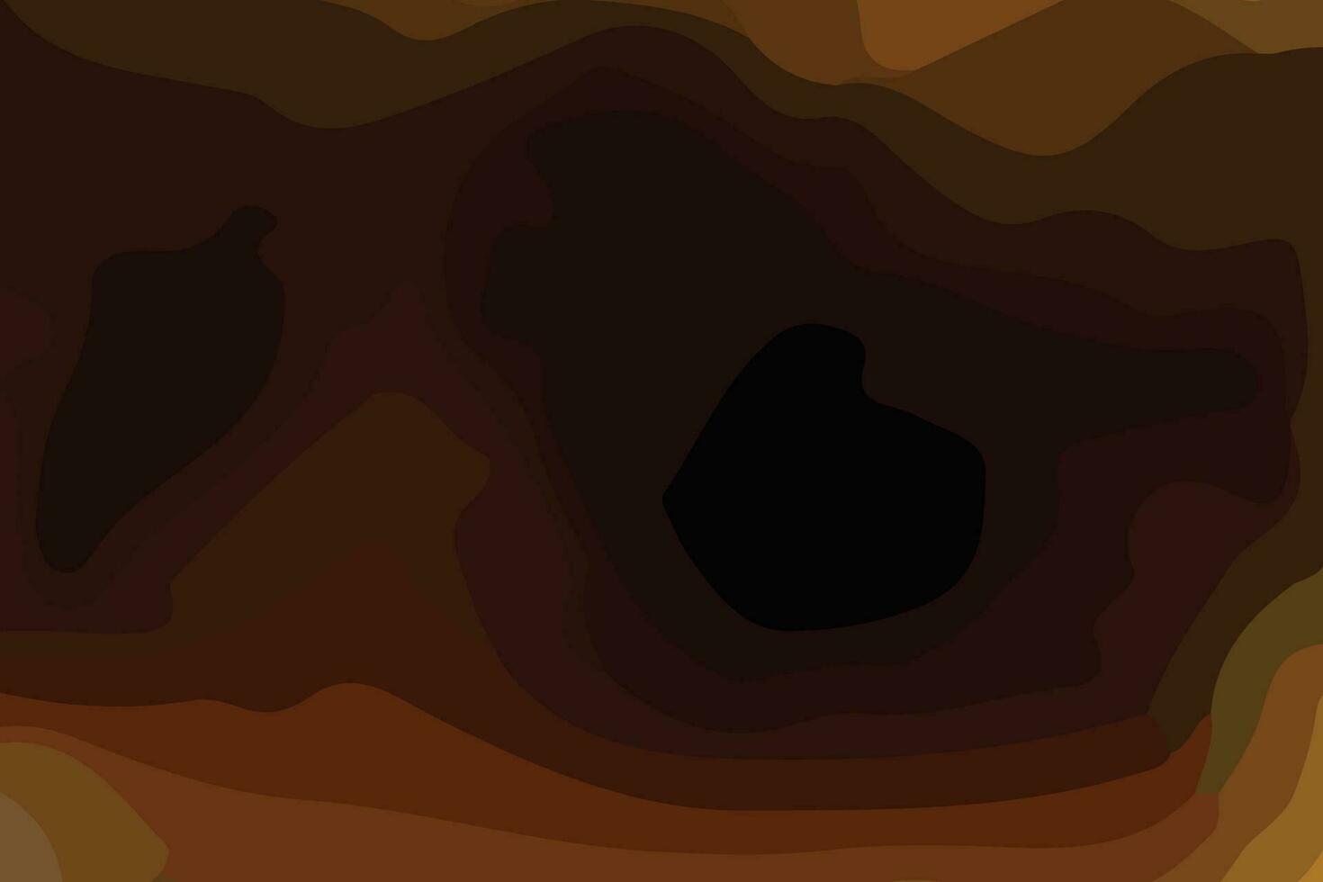 Gradient Loch Höhle Digital Kunst 3d Hintergrund Vektor