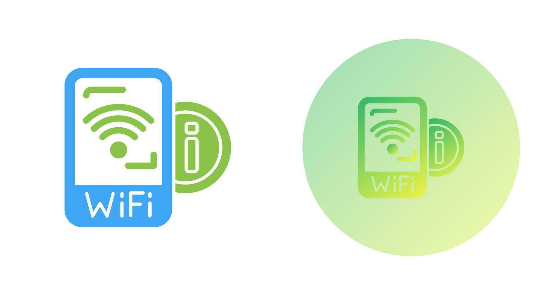 WLAN-Signalvektorsymbol vektor