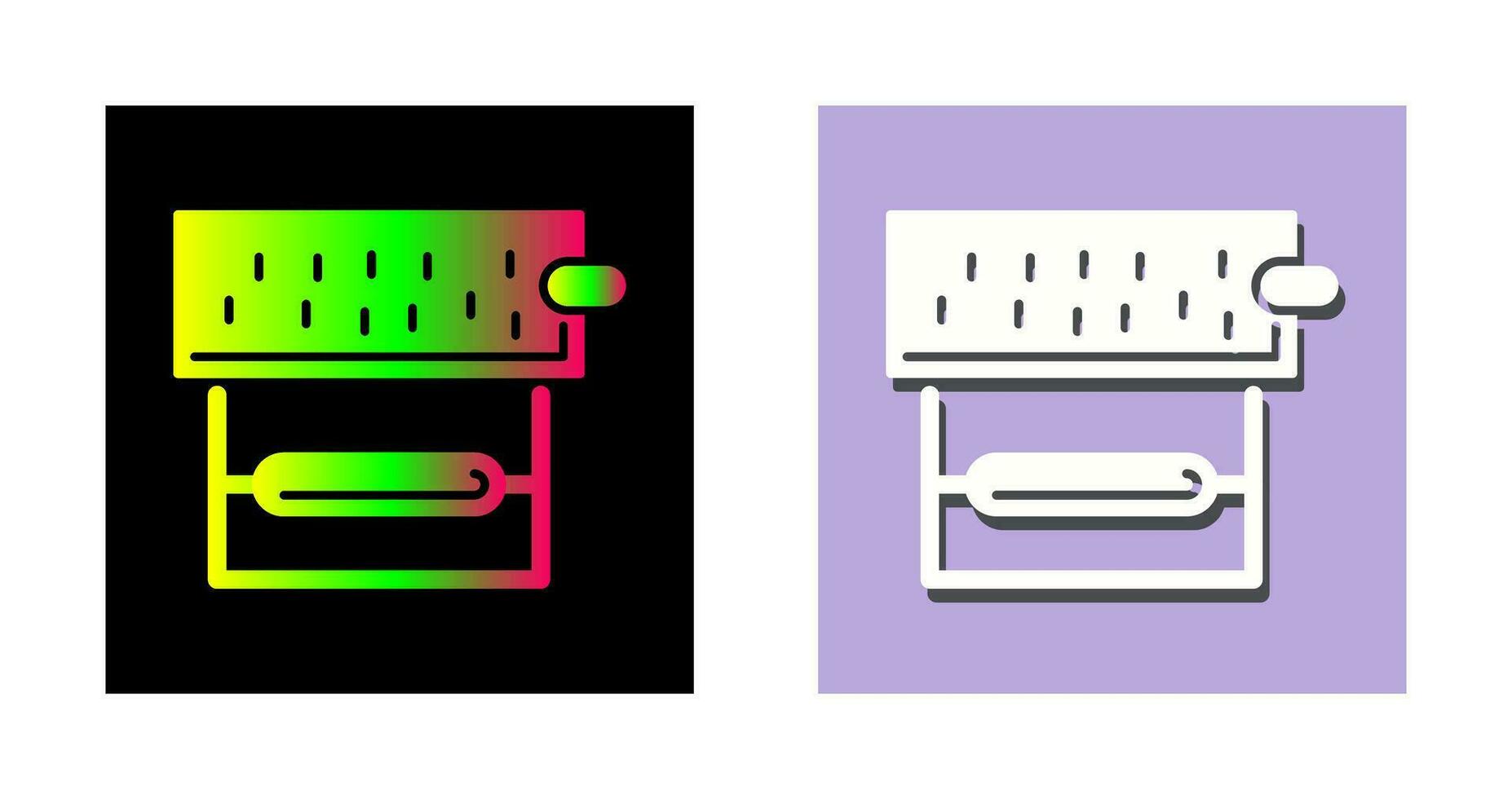 Vektorsymbol für Rolltabak vektor