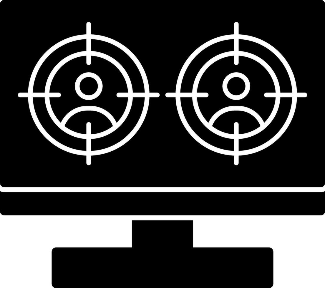 Zielvektor-Icon-Design vektor