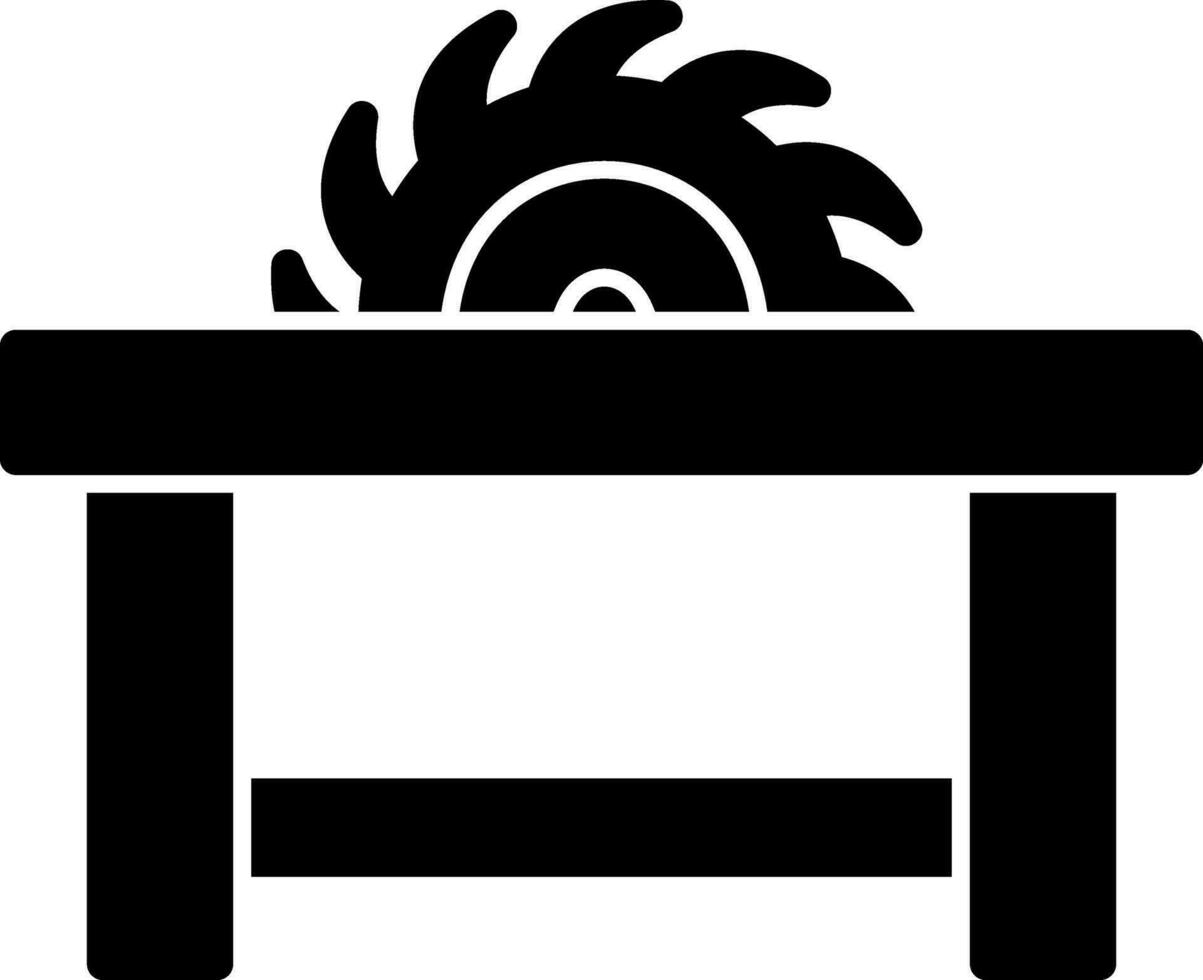 Sägewerk Vektor Symbol Design