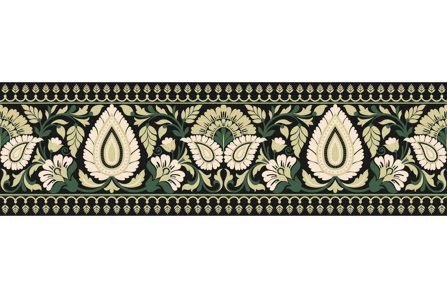 Blumen- Muster nahtlos. Hintergrund nahtlos Muster geometrisch ethnisch Muster Ikat nahtlos Digital Drucken Textil- zum Hintergrund, Teppich, Hintergrund, Kleidung, Batik, Stoff, Drucken Textil. vektor