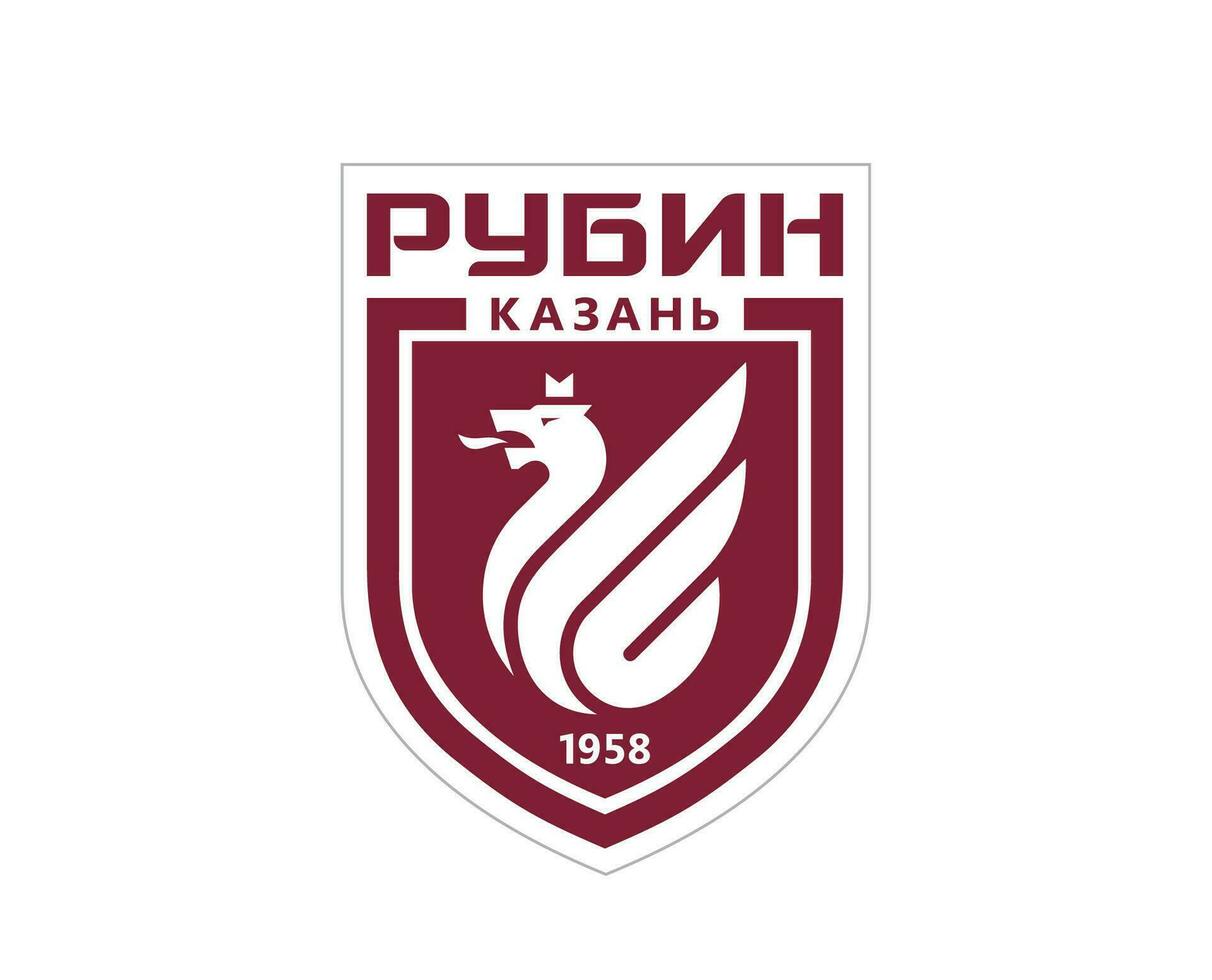 einreiben Kazan Verein Logo Symbol Russland Liga Fußball abstrakt Design Vektor Illustration