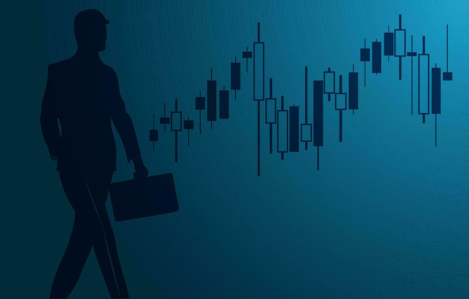 handel bakgrund, tapet. finansiell ljusstake Diagram, Stöd och motstånd nivå Diagram. diagram för forex handel vektor