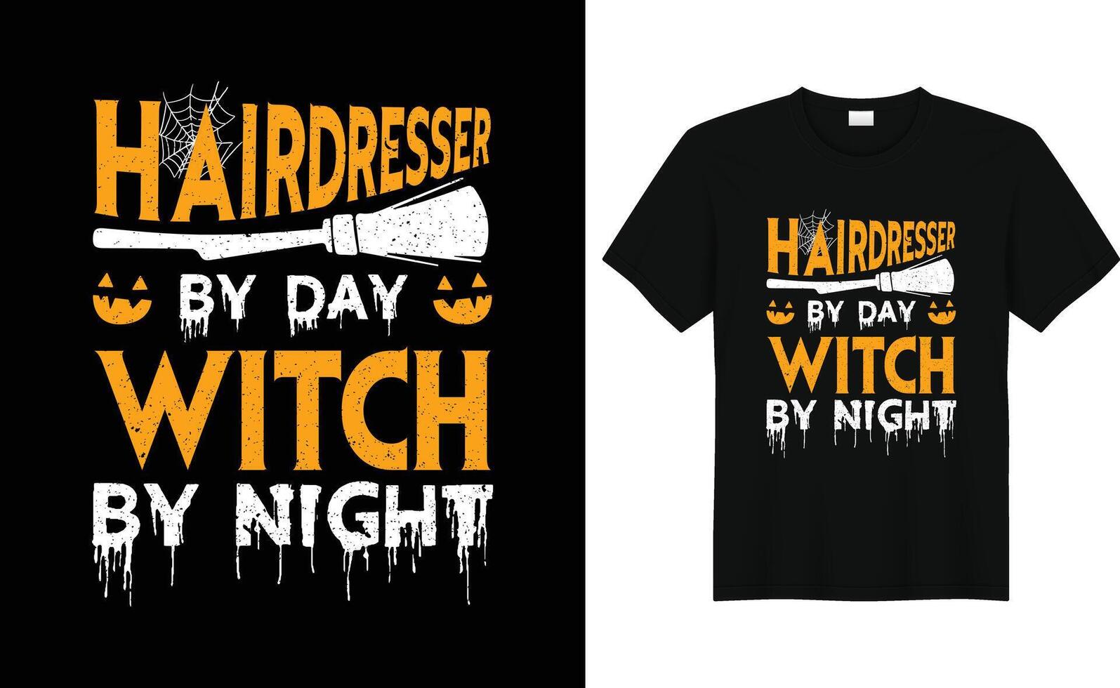 trendig halloween t-shirt design vektor