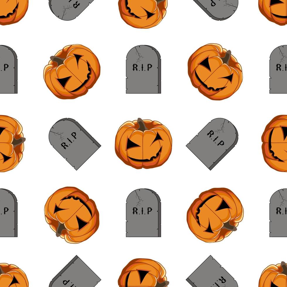 illustration på tema stora färgade mönster halloween vektor