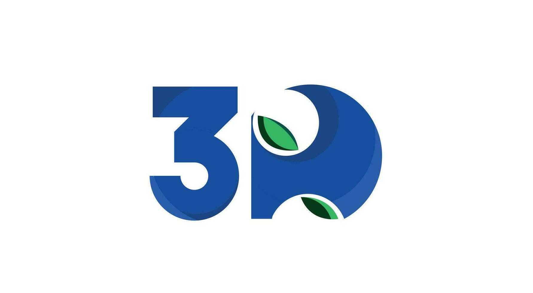 3d vektor företag modern logotyp
