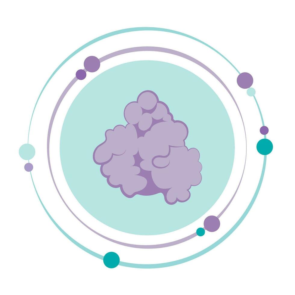 protein vetenskap vektor illustration grafisk ikon symbol