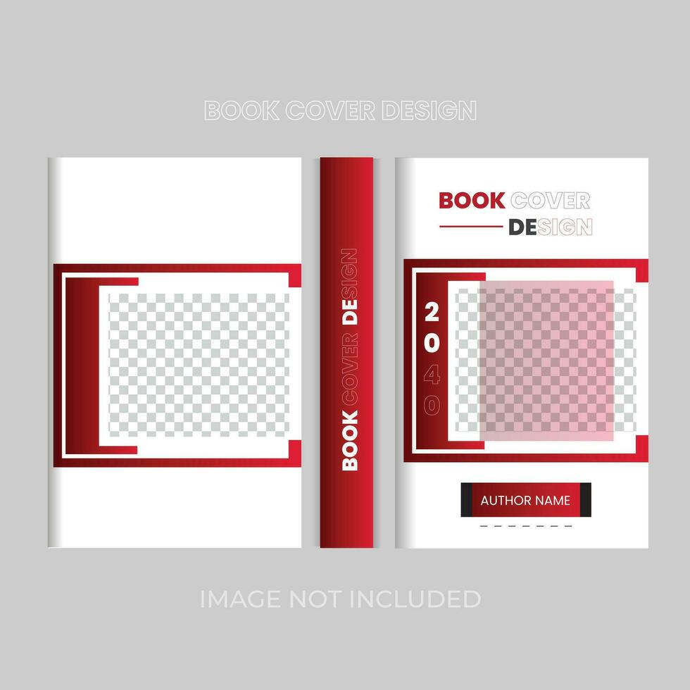 Fachmann kreativ Buch Startseite Design. vektor