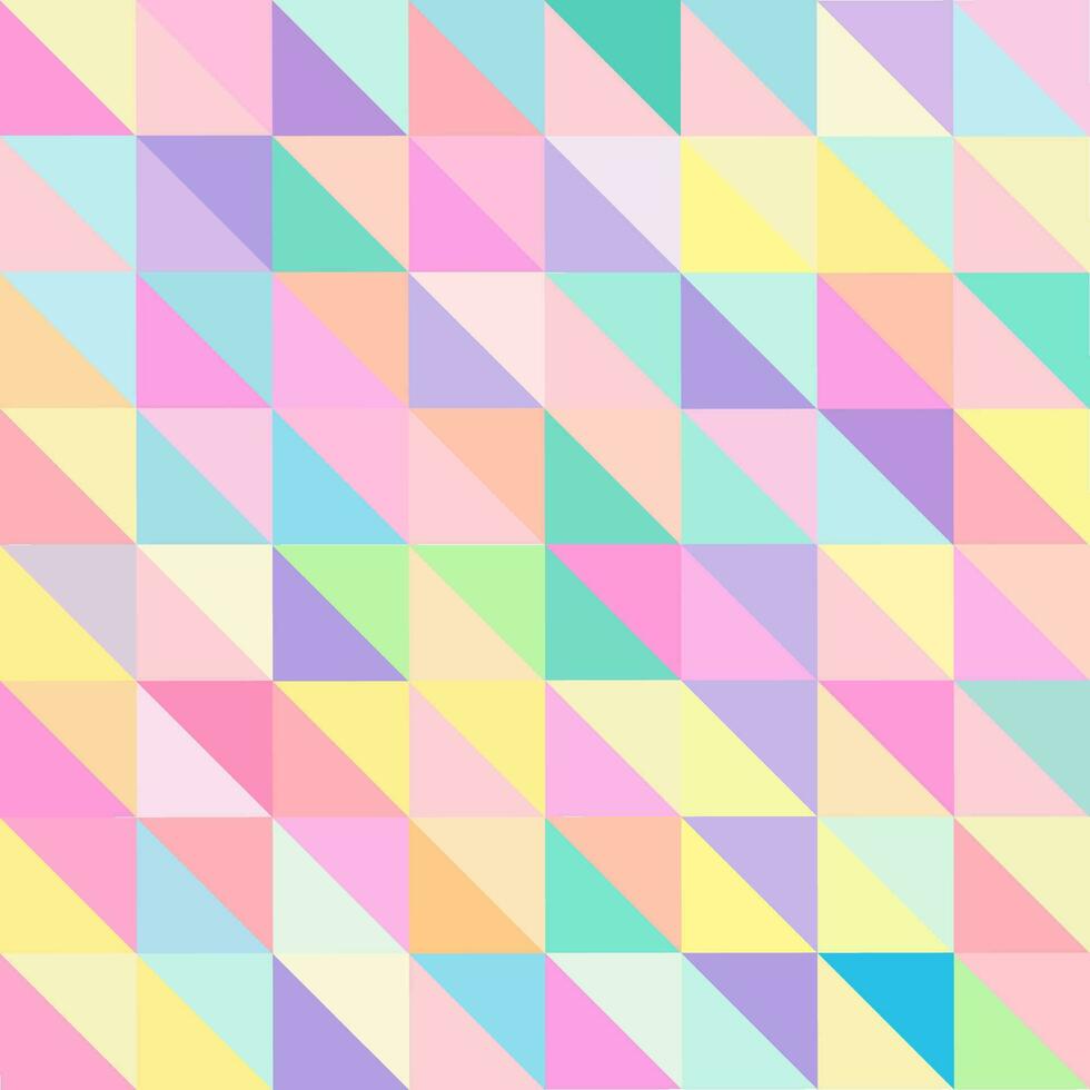 skön färgrik och pastell sömlös mönster bakgrund, omslag, tapet, webbomslag vektor