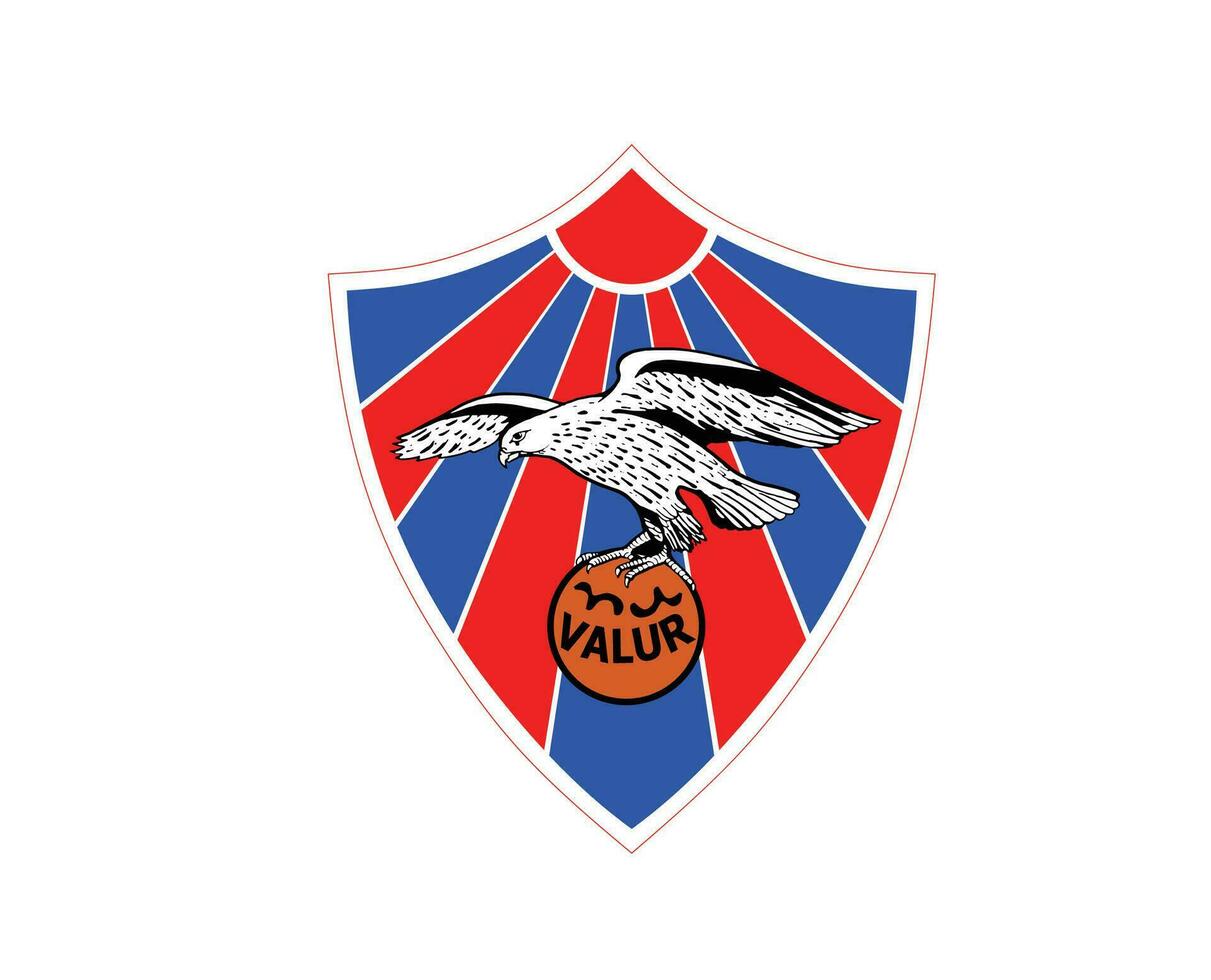 Wert Reykjavik Verein Logo Symbol Island Liga Fußball abstrakt Design Vektor Illustration