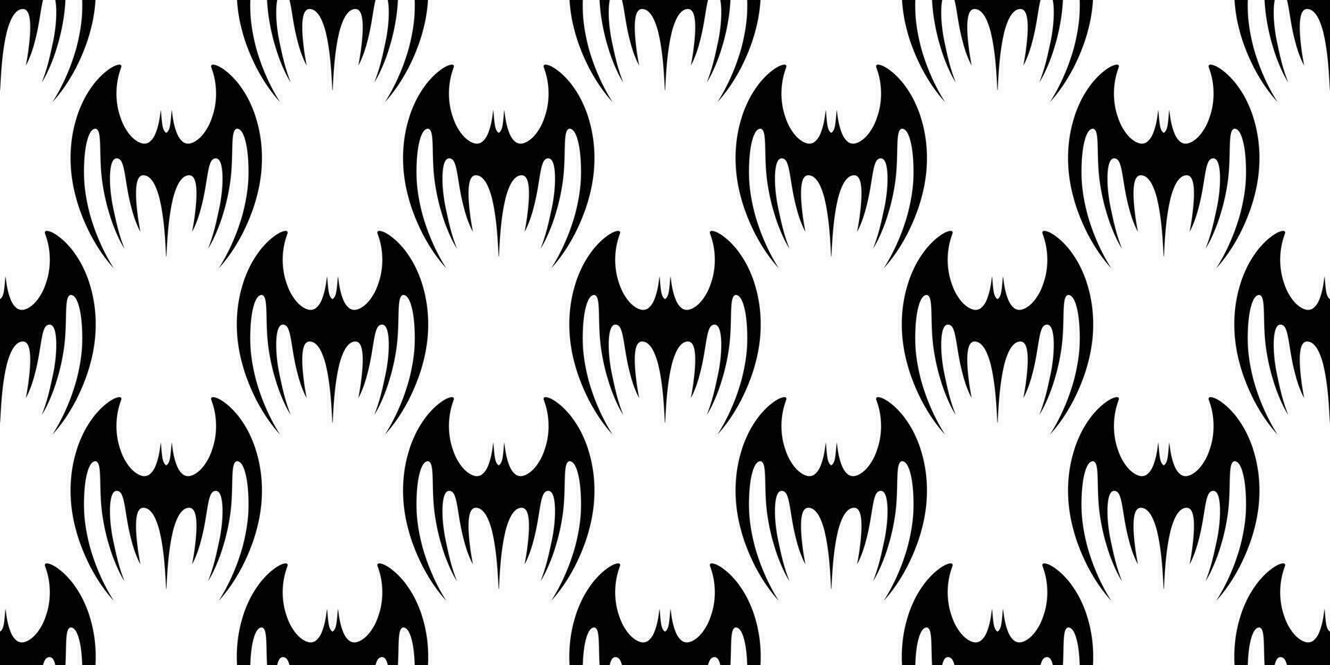 fladdermus sömlös mönster vektor halloween dracula vampyr spöke tecknad serie illustration gåva slå in design